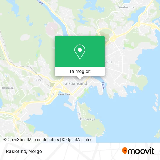 Rasletind kart