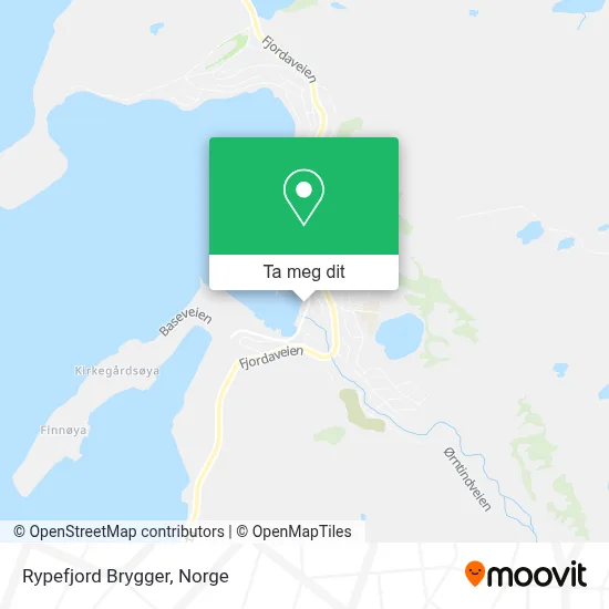 Rypefjord Brygger kart