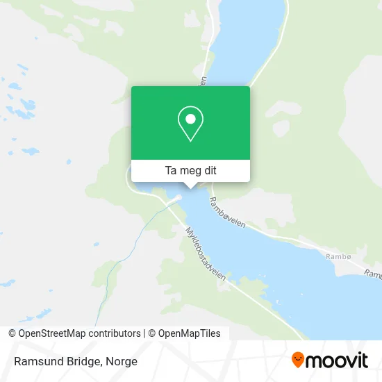 Ramsund Bridge kart