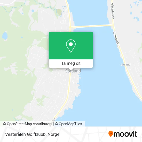 Vesterålen Golfklubb kart