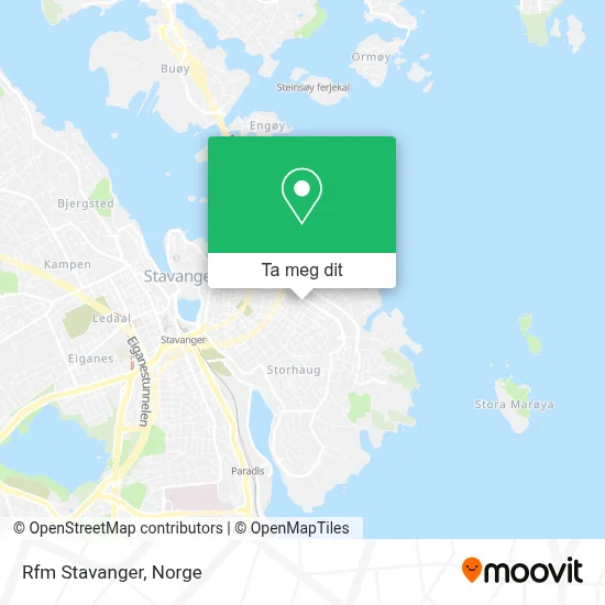 Rfm Stavanger kart