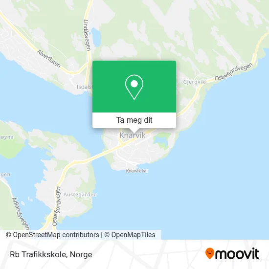 Rb Trafikkskole kart
