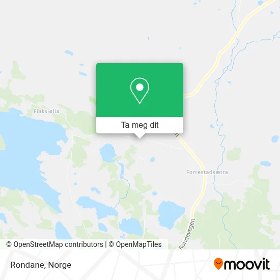 Rondane kart