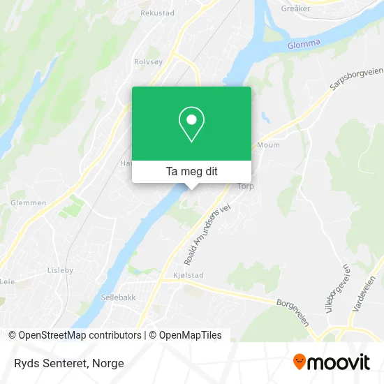 Ryds Senteret kart