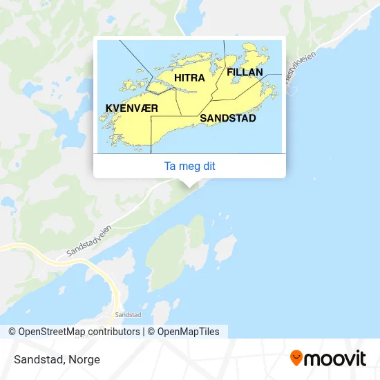 Sandstad kart