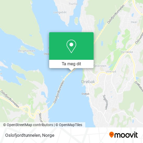 Oslofjordtunnelen kart