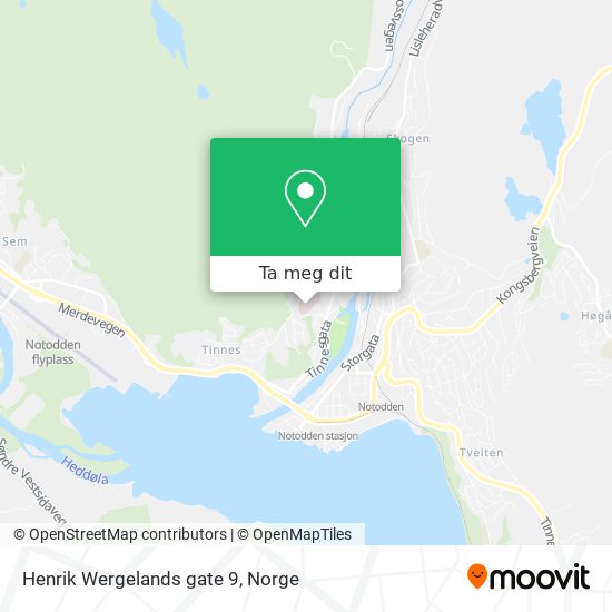 Henrik Wergelands gate 9 kart