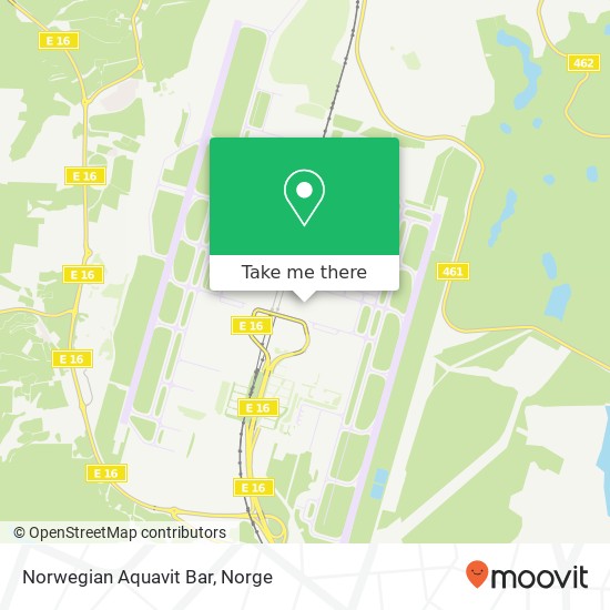 Norwegian Aquavit Bar kart