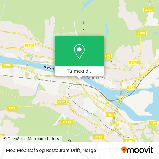 Moa Moa Café og Restaurant Drift kart