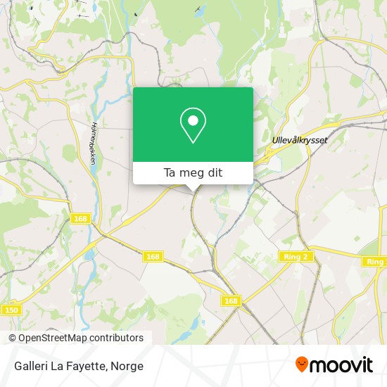 Galleri La Fayette kart