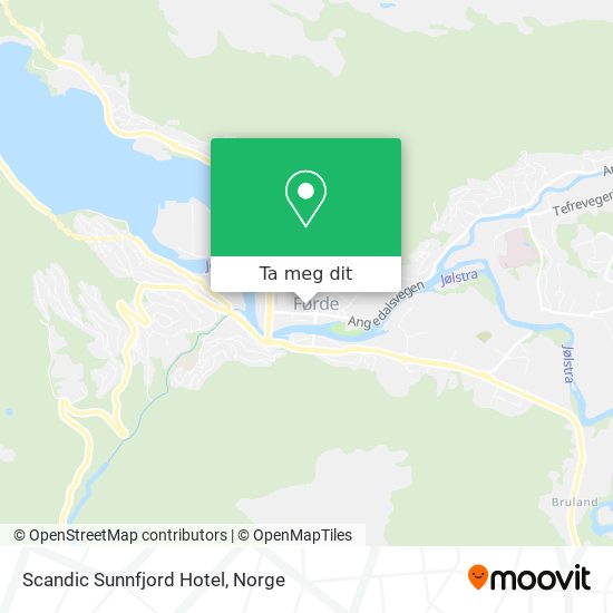 Scandic Sunnfjord Hotel kart