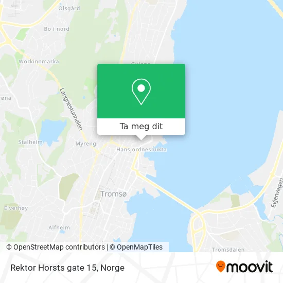 Rektor Horsts gate 15 kart