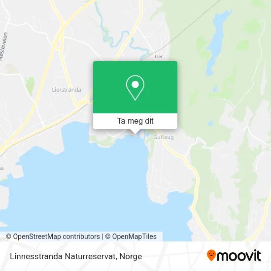 Linnesstranda Naturreservat kart