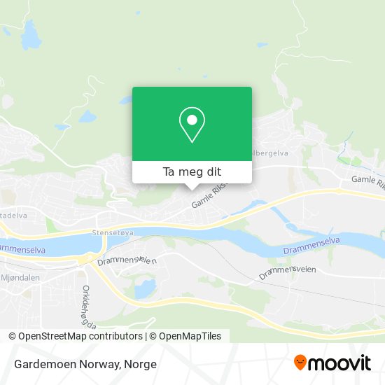Gardemoen Norway kart