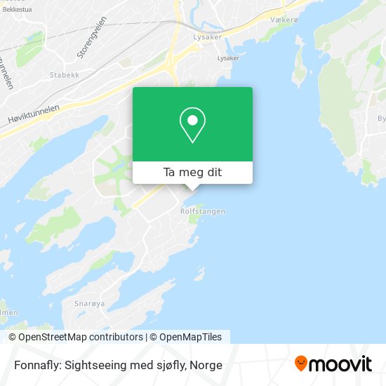 Fonnafly: Sightseeing med sjøfly kart