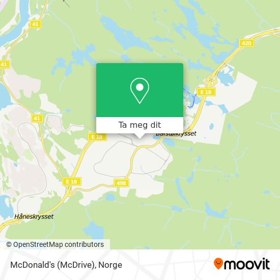 McDonald's (McDrive) kart