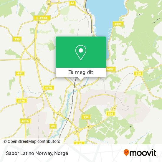 Sabor Latino Norway kart