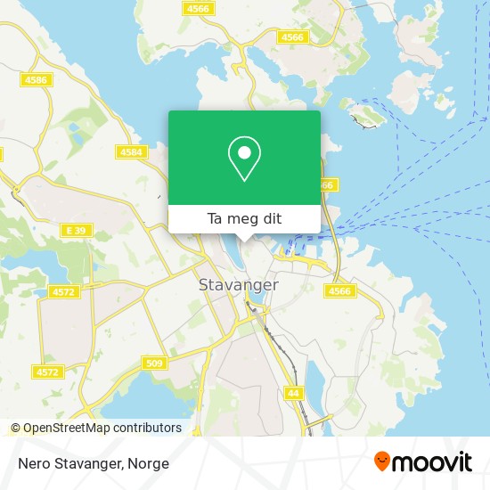 Nero Stavanger kart
