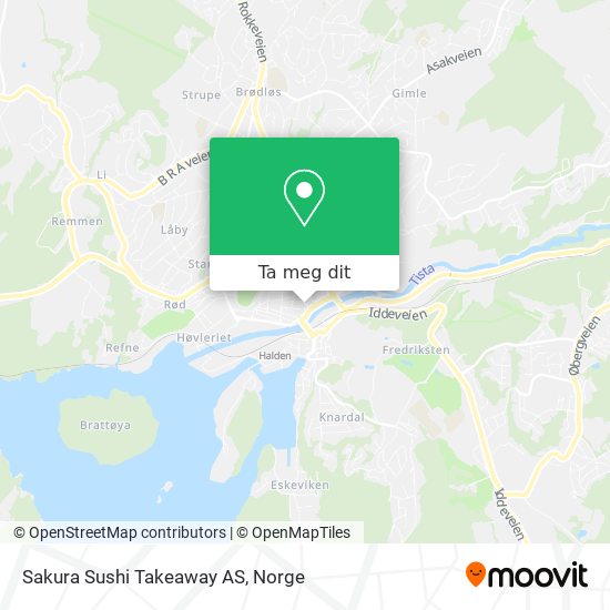 Sakura Sushi Takeaway AS kart