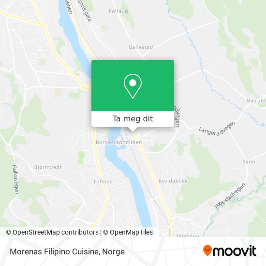 Morenas Filipino Cuisine kart
