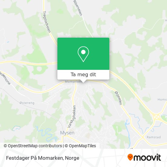 Festdager På Momarken kart
