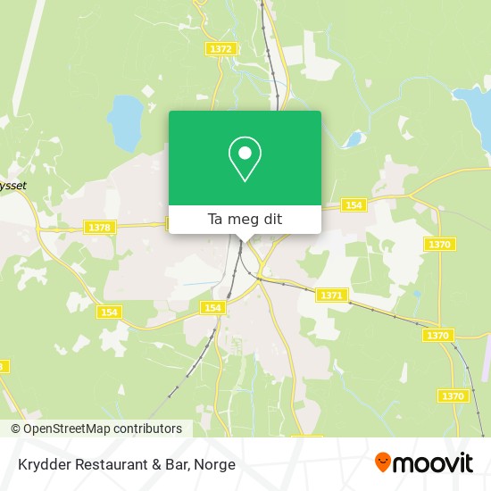 Krydder Restaurant & Bar kart