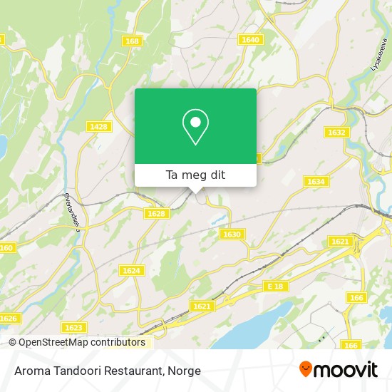 Aroma Tandoori Restaurant kart
