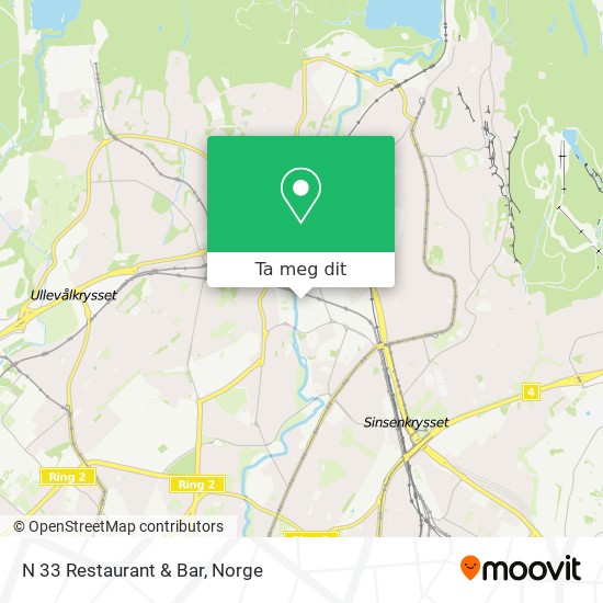 N 33 Restaurant & Bar kart