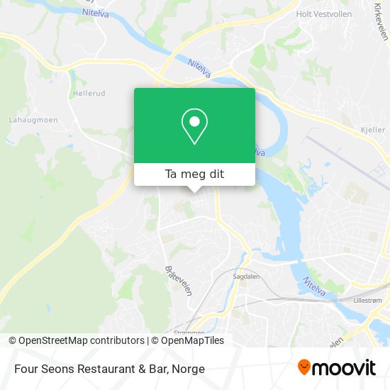 Four Seons Restaurant & Bar kart