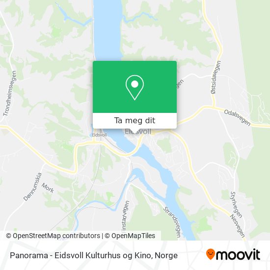 Panorama - Eidsvoll Kulturhus og Kino kart
