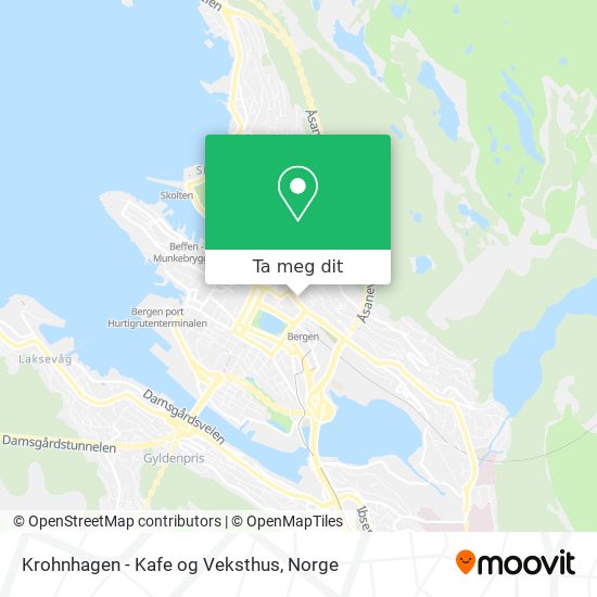 Krohnhagen - Kafe og Veksthus kart