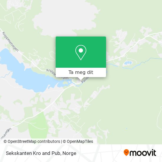 Sekskanten Kro and Pub kart