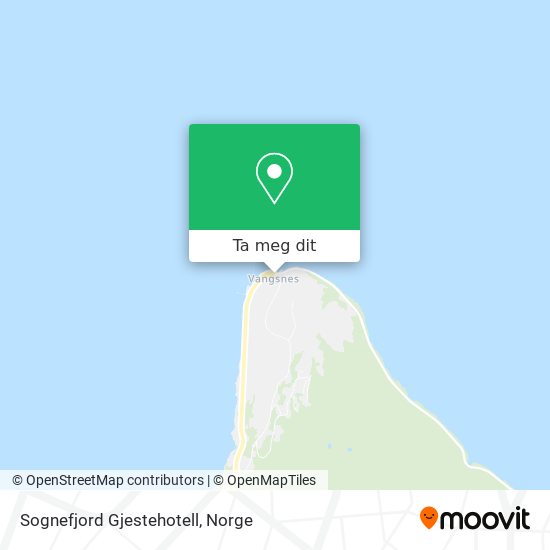 Sognefjord Gjestehotell kart
