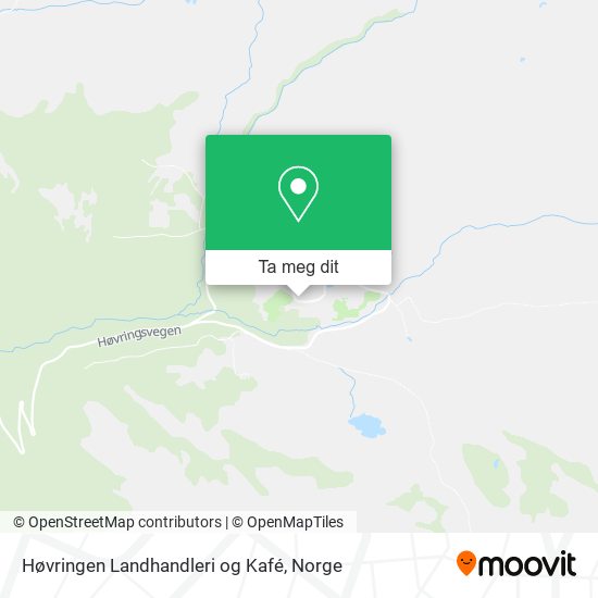 Høvringen Landhandleri og Kafé kart