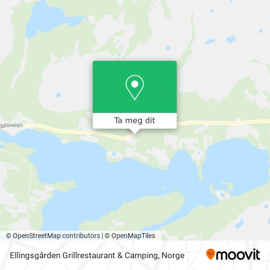 Ellingsgården Grillrestaurant & Camping kart