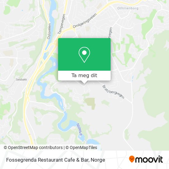 Fossegrenda Restaurant Cafe & Bar kart