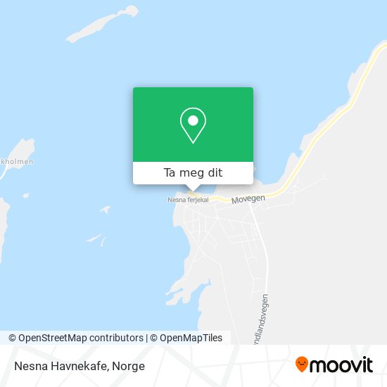 Nesna Havnekafe kart