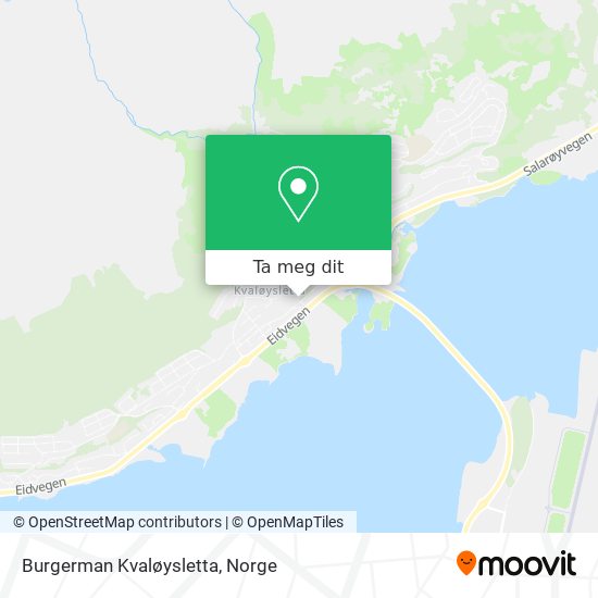 Burgerman Kvaløysletta kart