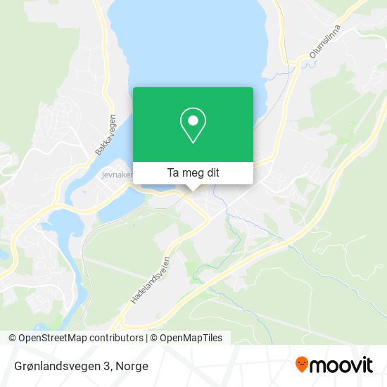 Grønlandsvegen 3 kart