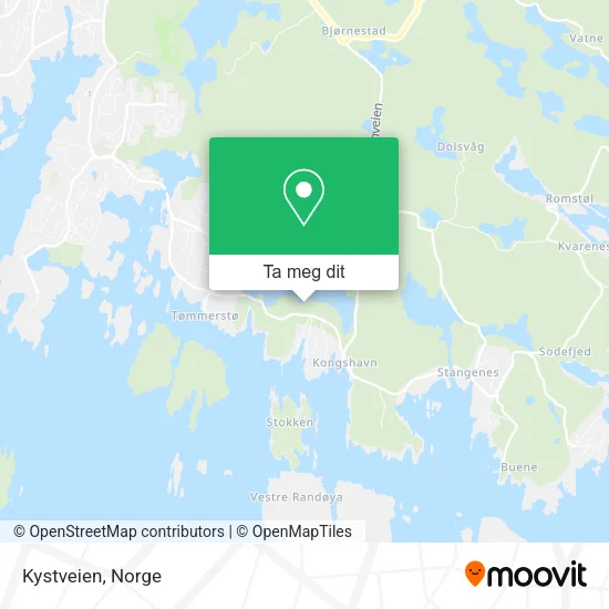 Kystveien kart