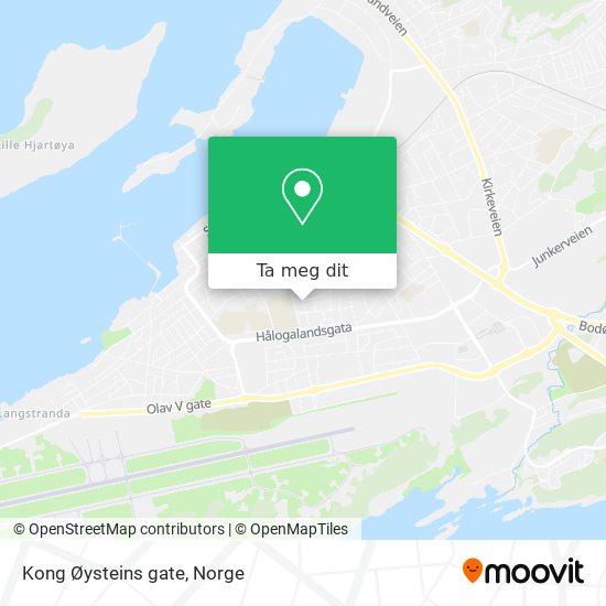 Kong Øysteins gate kart