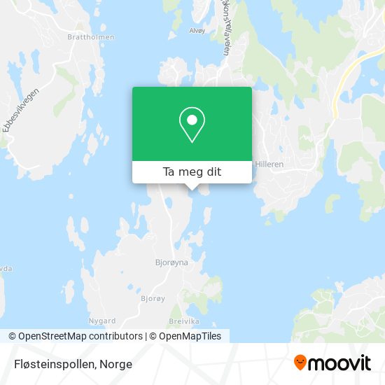 Fløsteinspollen kart