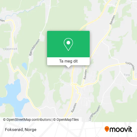 Fokserød kart