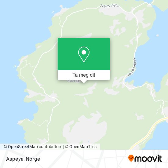 Aspøya kart