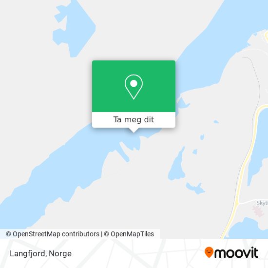 Langfjord kart