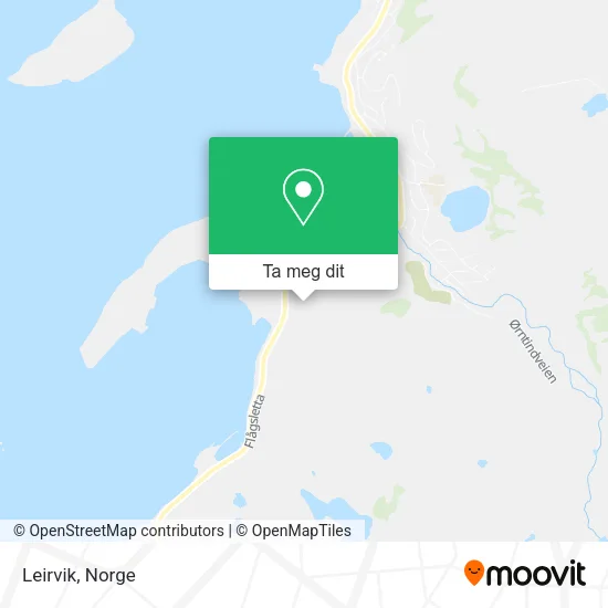 Leirvik kart