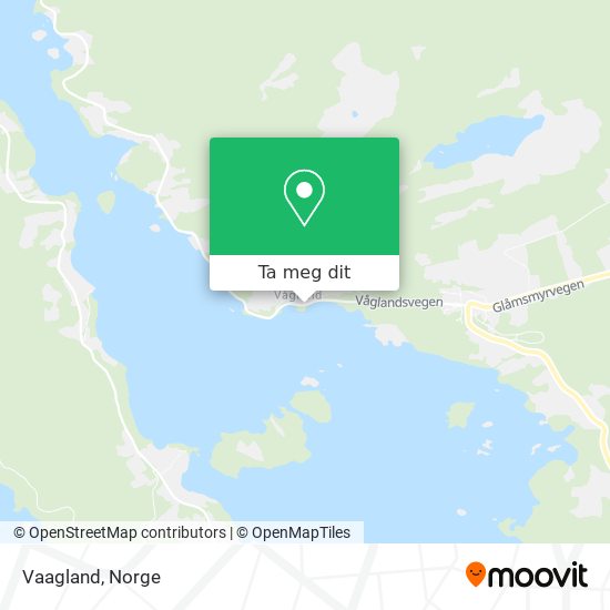 Vaagland kart