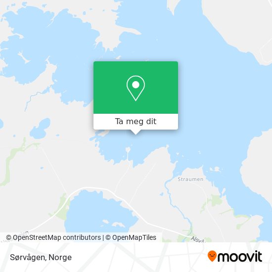 Sørvågen kart