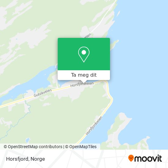Horsfjord kart