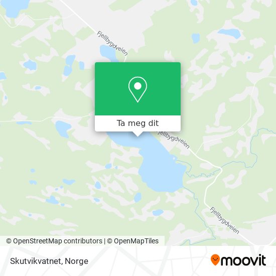 Skutvikvatnet kart